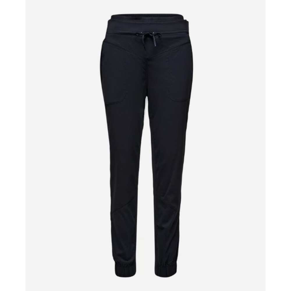 Indyeva Gamba II Jogger Pants Women's XL Black High-Waist Lightweight Outdoor